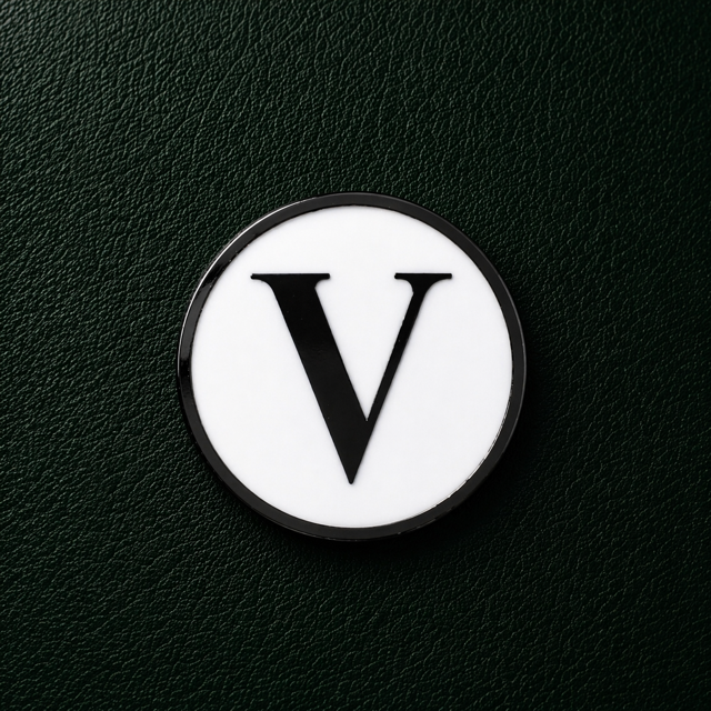 Volsen CALM - Gun Metal / White - 24.5mm - Only 50 Available.