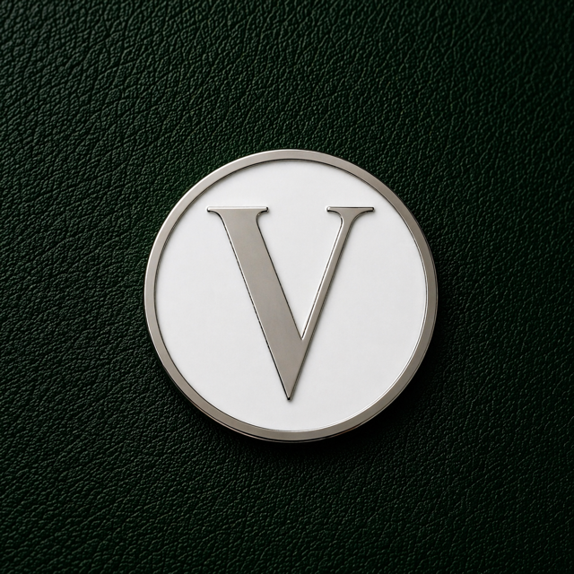 Volsen CALM - Silver / White - 24.5mm - Only 50 Available.