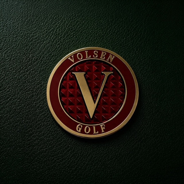 Volsen PRECISION - Burgundy Glass / Gold - 24.5mm - Only 50 Available.
