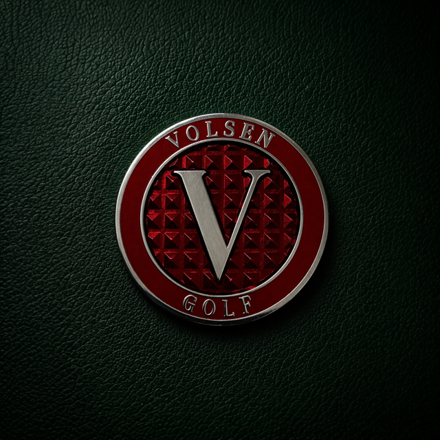Volsen PRECISION - Burgundy Glass / Silver - 24.5mm - Only 50 Available.