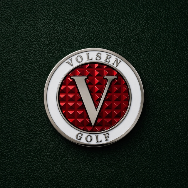 Volsen CLARITY - Burgundy Glass / Silver - 24.5mm - Only 50 Available.