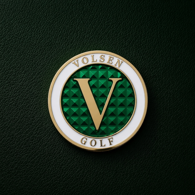 Volsen CLARITY - Green Glass / Gold - 24.5mm - Only 50 Available.